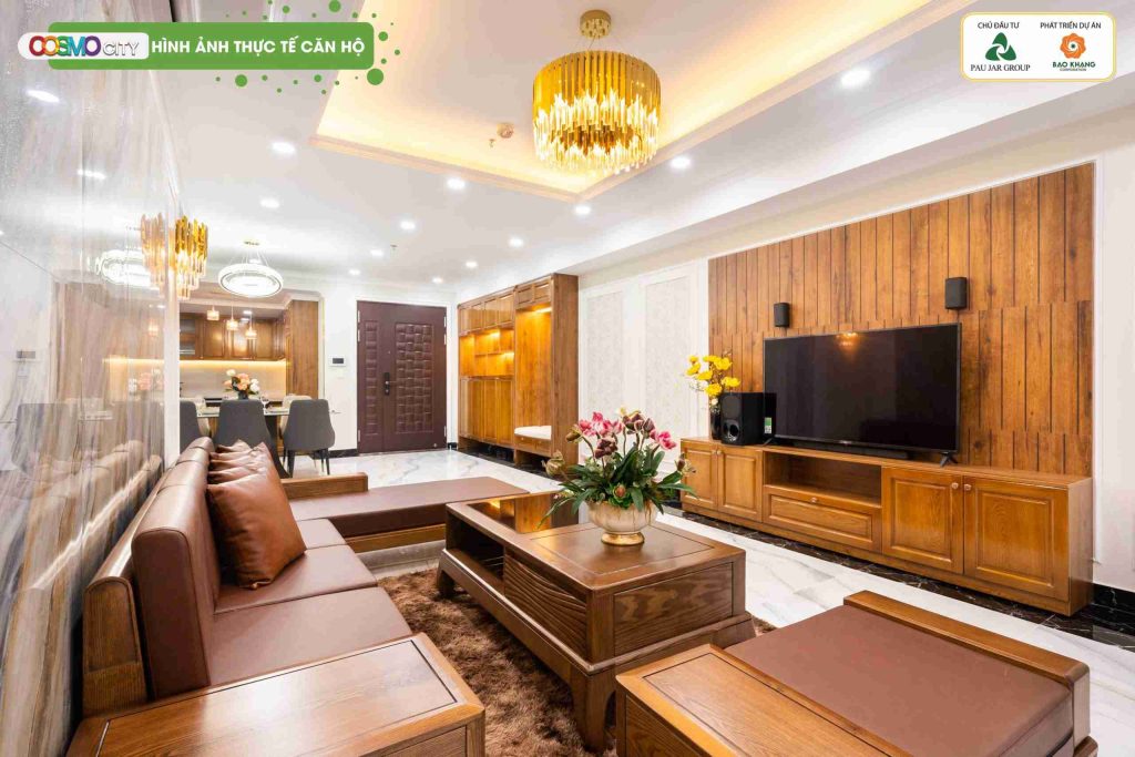 Hình ảnh thực tế căn hộ do Full House thiết kế - thi công