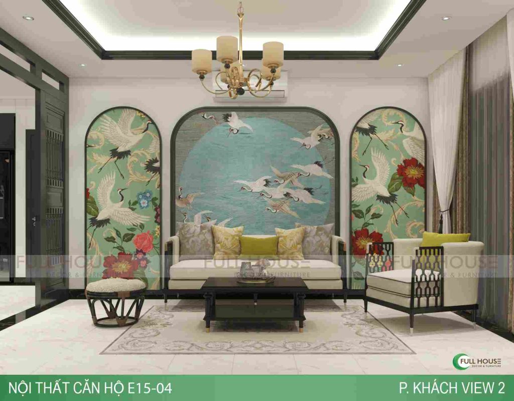 Phong cách thiết kế Indochine là bản giao hưởng hoàn hảo giữa nét đẹp lãng mạn, hiện đại của nước Pháp và vẻ hoài cổ của văn hóa Á Đông