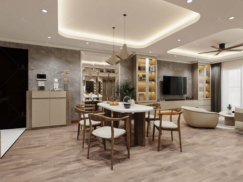 Nội thất Full House với nhiều năm kinh nghiệm, là đơn vị thiết kế thi công nội thất căn hộ uy tín