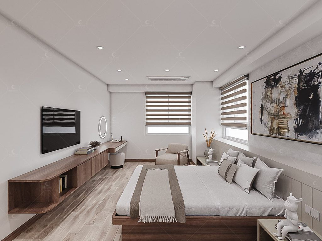 Phong cách Zen đậm chất thiền, mang lại tinh thần thư thái cho gia chủ