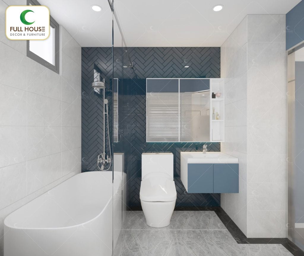 Bồn tắm nằm vừa để chăm sóc sức khỏe vừa là thiết bị trang trí đẹp, lộng lẫy cho không gian phòng tắm. 