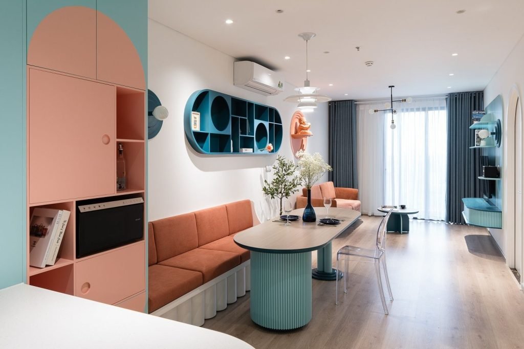 5 cách phối màu tinh tế, ấn tượng cho căn hộ chung cư