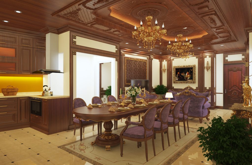 Các vật liệu xây dựng và trang trí nội thất thường dùng như gỗ, sơn, gạch, đá, vải, rèm cửa, đèn, nệm, sofa, bàn ghế...